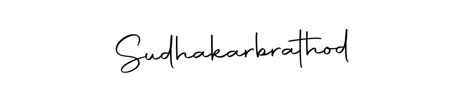 Use a signature maker to create a handwritten signature online. With this signature software, you can design (Autography-DOLnW) your own signature for name Sudhakarbrathod. Sudhakarbrathod signature style 10 images and pictures png