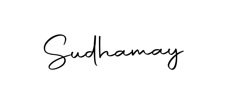 Make a beautiful signature design for name Sudhamay. Use this online signature maker to create a handwritten signature for free. Sudhamay signature style 10 images and pictures png