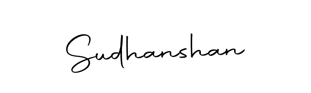 How to make Sudhanshan signature? Autography-DOLnW is a professional autograph style. Create handwritten signature for Sudhanshan name. Sudhanshan signature style 10 images and pictures png