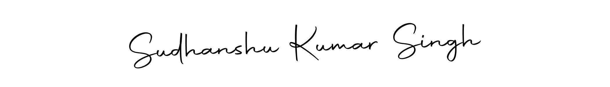 Use a signature maker to create a handwritten signature online. With this signature software, you can design (Autography-DOLnW) your own signature for name Sudhanshu Kumar Singh. Sudhanshu Kumar Singh signature style 10 images and pictures png