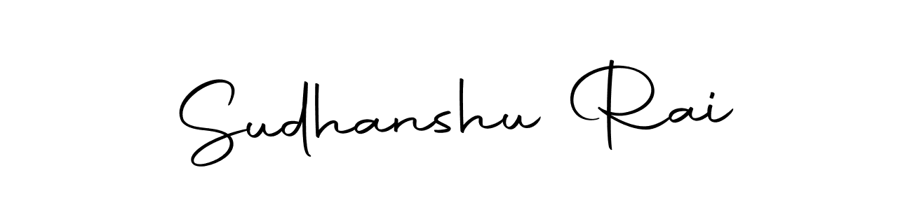 You can use this online signature creator to create a handwritten signature for the name Sudhanshu Rai. This is the best online autograph maker. Sudhanshu Rai signature style 10 images and pictures png