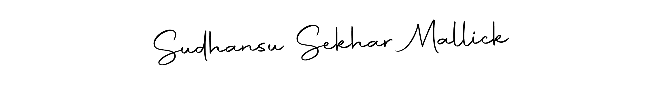 Make a beautiful signature design for name Sudhansu Sekhar Mallick. Use this online signature maker to create a handwritten signature for free. Sudhansu Sekhar Mallick signature style 10 images and pictures png