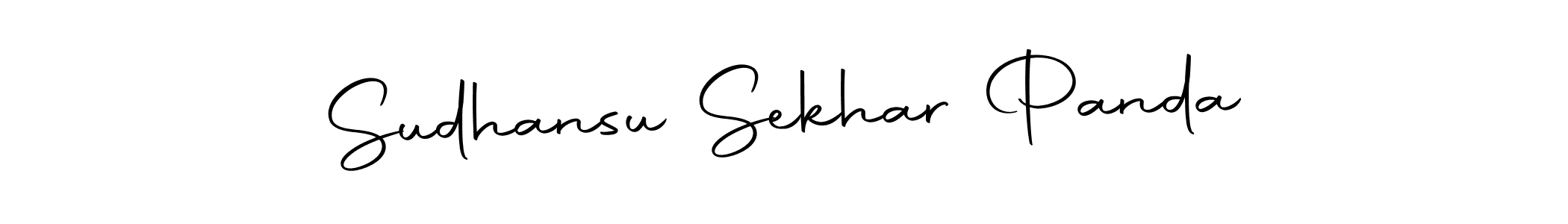 How to make Sudhansu Sekhar Panda name signature. Use Autography-DOLnW style for creating short signs online. This is the latest handwritten sign. Sudhansu Sekhar Panda signature style 10 images and pictures png