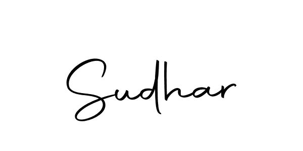 Sudhar stylish signature style. Best Handwritten Sign (Autography-DOLnW) for my name. Handwritten Signature Collection Ideas for my name Sudhar. Sudhar signature style 10 images and pictures png