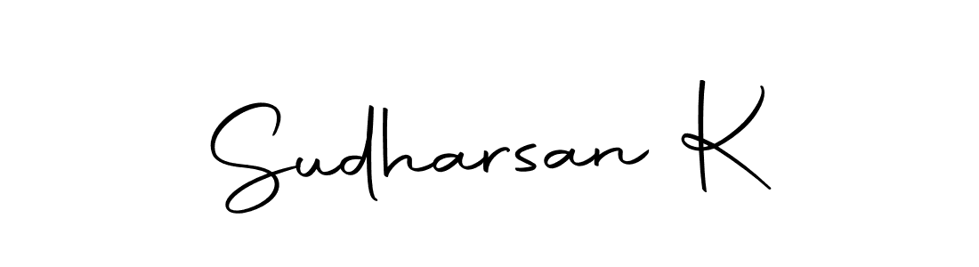 You can use this online signature creator to create a handwritten signature for the name Sudharsan K. This is the best online autograph maker. Sudharsan K signature style 10 images and pictures png
