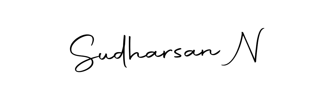 It looks lik you need a new signature style for name Sudharsan N. Design unique handwritten (Autography-DOLnW) signature with our free signature maker in just a few clicks. Sudharsan N signature style 10 images and pictures png
