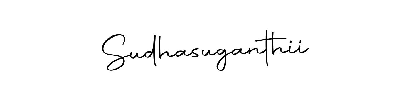 Use a signature maker to create a handwritten signature online. With this signature software, you can design (Autography-DOLnW) your own signature for name Sudhasuganthii. Sudhasuganthii signature style 10 images and pictures png