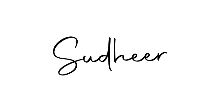 Use a signature maker to create a handwritten signature online. With this signature software, you can design (Autography-DOLnW) your own signature for name Sudheer. Sudheer signature style 10 images and pictures png