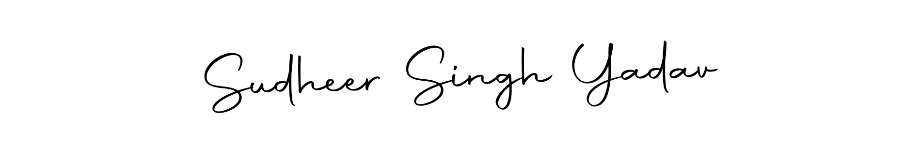 Also You can easily find your signature by using the search form. We will create Sudheer Singh Yadav name handwritten signature images for you free of cost using Autography-DOLnW sign style. Sudheer Singh Yadav signature style 10 images and pictures png