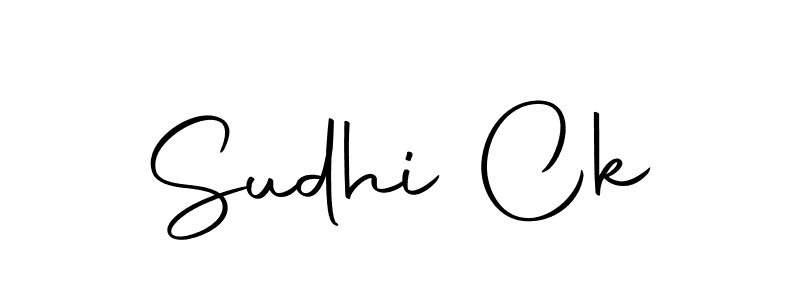 Make a beautiful signature design for name Sudhi Ck. With this signature (Autography-DOLnW) style, you can create a handwritten signature for free. Sudhi Ck signature style 10 images and pictures png