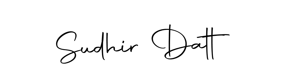 Autography-DOLnW is a professional signature style that is perfect for those who want to add a touch of class to their signature. It is also a great choice for those who want to make their signature more unique. Get Sudhir Datt name to fancy signature for free. Sudhir Datt signature style 10 images and pictures png