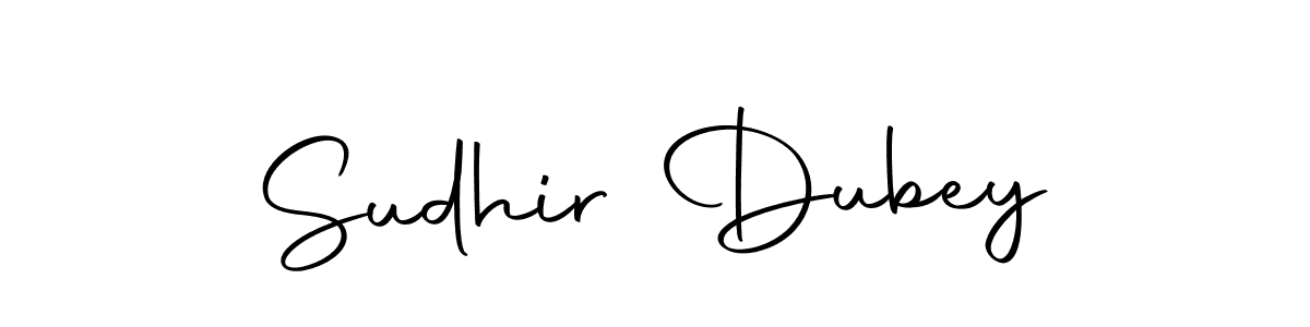 Make a beautiful signature design for name Sudhir Dubey. With this signature (Autography-DOLnW) style, you can create a handwritten signature for free. Sudhir Dubey signature style 10 images and pictures png