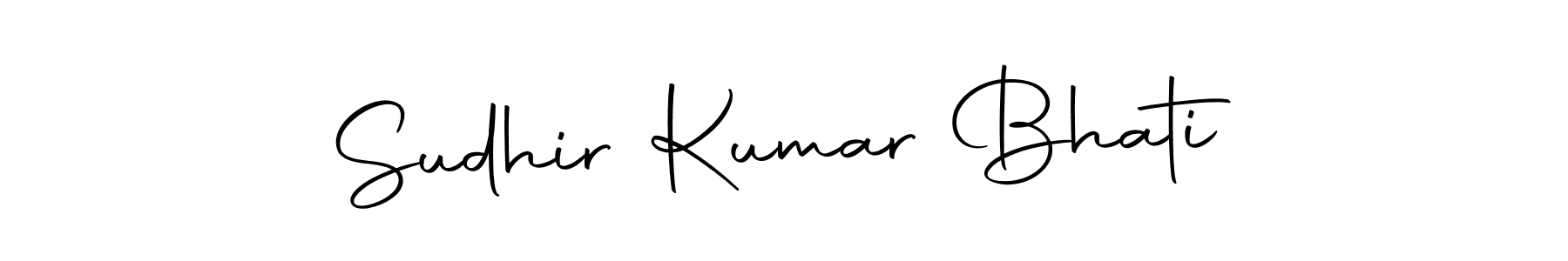 You can use this online signature creator to create a handwritten signature for the name Sudhir Kumar Bhati. This is the best online autograph maker. Sudhir Kumar Bhati signature style 10 images and pictures png