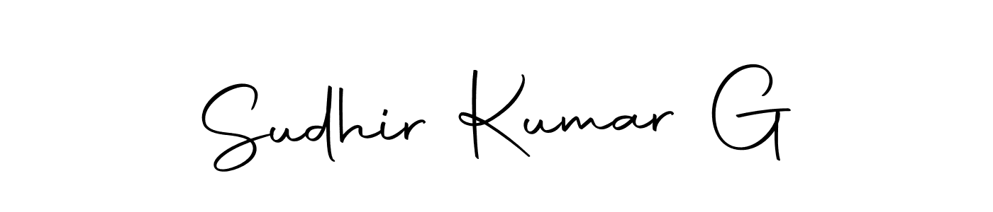 Autography-DOLnW is a professional signature style that is perfect for those who want to add a touch of class to their signature. It is also a great choice for those who want to make their signature more unique. Get Sudhir Kumar G name to fancy signature for free. Sudhir Kumar G signature style 10 images and pictures png