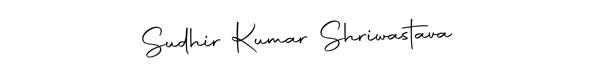 How to make Sudhir Kumar Shriwastava name signature. Use Autography-DOLnW style for creating short signs online. This is the latest handwritten sign. Sudhir Kumar Shriwastava signature style 10 images and pictures png