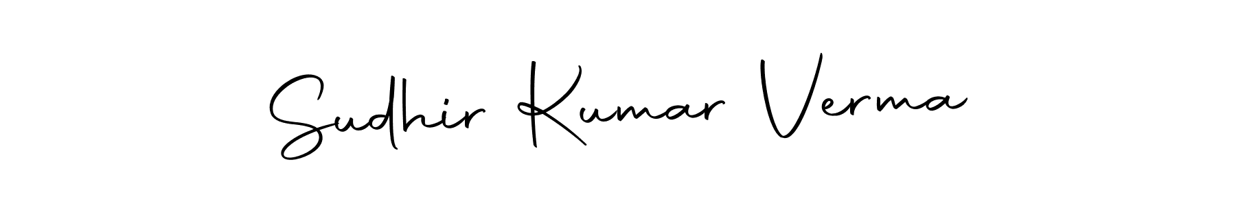 Autography-DOLnW is a professional signature style that is perfect for those who want to add a touch of class to their signature. It is also a great choice for those who want to make their signature more unique. Get Sudhir Kumar Verma name to fancy signature for free. Sudhir Kumar Verma signature style 10 images and pictures png