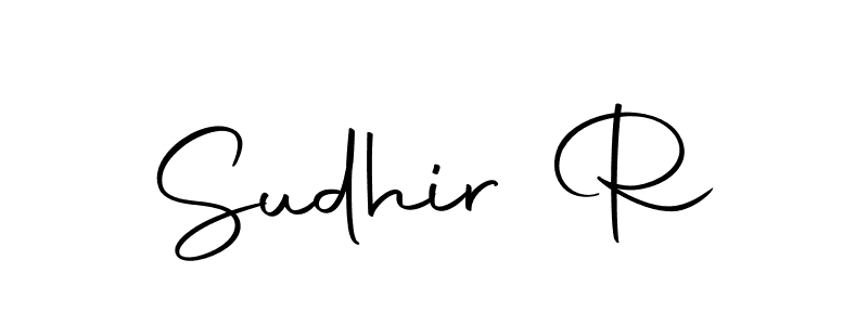 How to Draw Sudhir R signature style? Autography-DOLnW is a latest design signature styles for name Sudhir R. Sudhir R signature style 10 images and pictures png