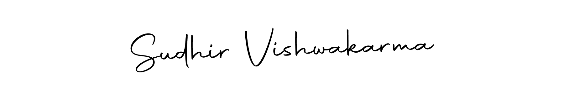 The best way (Autography-DOLnW) to make a short signature is to pick only two or three words in your name. The name Sudhir Vishwakarma include a total of six letters. For converting this name. Sudhir Vishwakarma signature style 10 images and pictures png