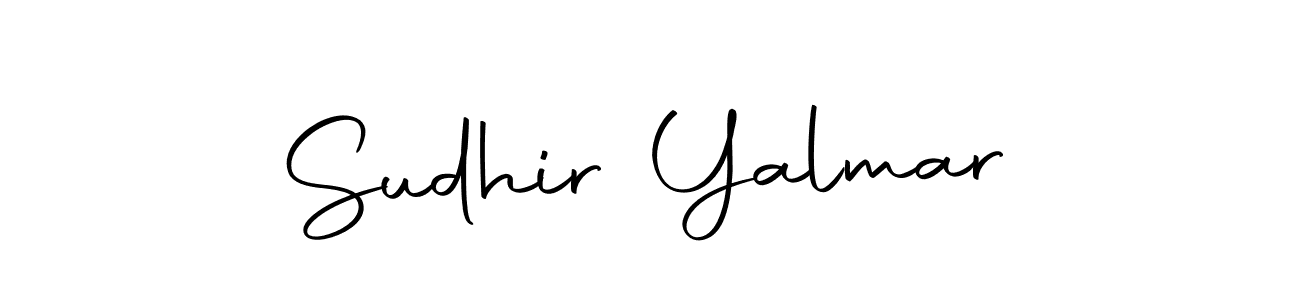 Once you've used our free online signature maker to create your best signature Autography-DOLnW style, it's time to enjoy all of the benefits that Sudhir Yalmar name signing documents. Sudhir Yalmar signature style 10 images and pictures png