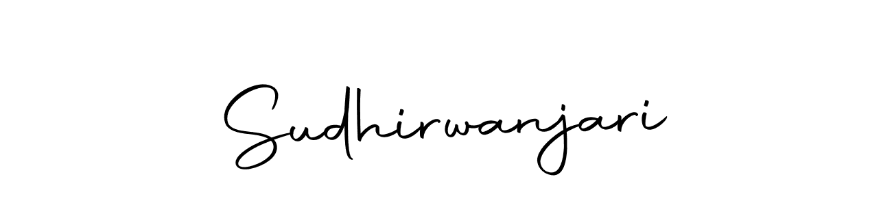 Sudhirwanjari stylish signature style. Best Handwritten Sign (Autography-DOLnW) for my name. Handwritten Signature Collection Ideas for my name Sudhirwanjari. Sudhirwanjari signature style 10 images and pictures png