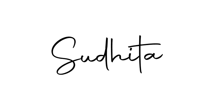 Make a beautiful signature design for name Sudhita. With this signature (Autography-DOLnW) style, you can create a handwritten signature for free. Sudhita signature style 10 images and pictures png