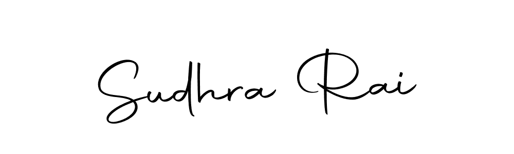 Here are the top 10 professional signature styles for the name Sudhra Rai. These are the best autograph styles you can use for your name. Sudhra Rai signature style 10 images and pictures png