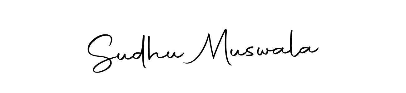 How to make Sudhu Muswala signature? Autography-DOLnW is a professional autograph style. Create handwritten signature for Sudhu Muswala name. Sudhu Muswala signature style 10 images and pictures png