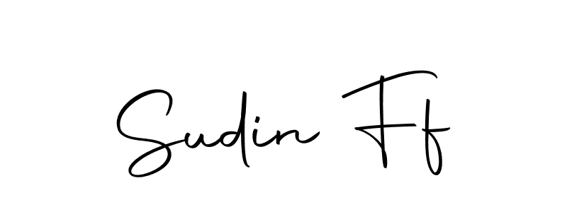 Make a beautiful signature design for name Sudin Ff. With this signature (Autography-DOLnW) style, you can create a handwritten signature for free. Sudin Ff signature style 10 images and pictures png