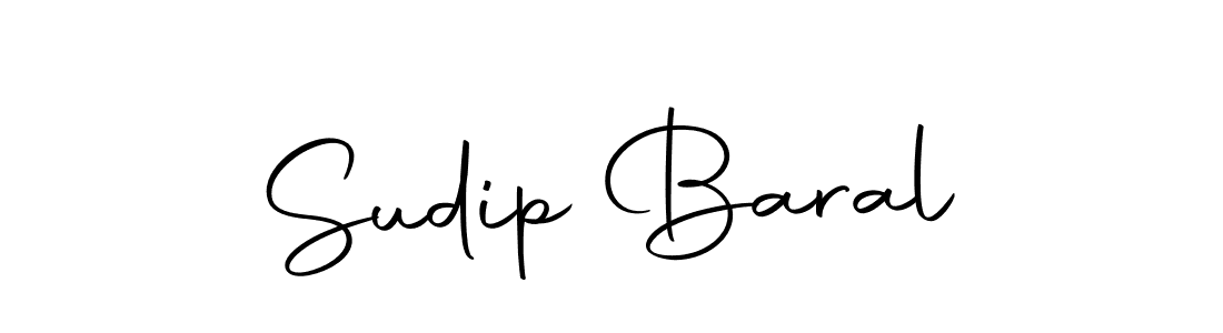 Make a beautiful signature design for name Sudip Baral. With this signature (Autography-DOLnW) style, you can create a handwritten signature for free. Sudip Baral signature style 10 images and pictures png