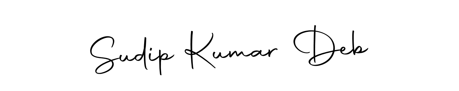 Design your own signature with our free online signature maker. With this signature software, you can create a handwritten (Autography-DOLnW) signature for name Sudip Kumar Deb. Sudip Kumar Deb signature style 10 images and pictures png