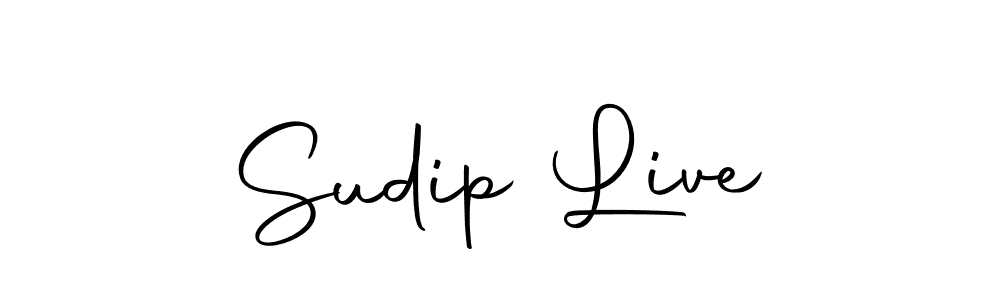 if you are searching for the best signature style for your name Sudip Live. so please give up your signature search. here we have designed multiple signature styles  using Autography-DOLnW. Sudip Live signature style 10 images and pictures png