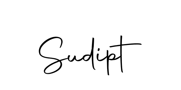 Create a beautiful signature design for name Sudipt. With this signature (Autography-DOLnW) fonts, you can make a handwritten signature for free. Sudipt signature style 10 images and pictures png