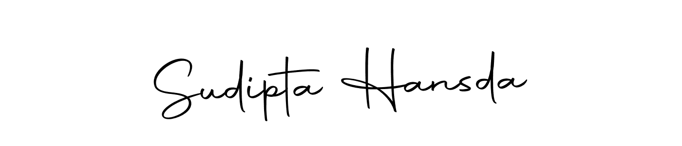 Use a signature maker to create a handwritten signature online. With this signature software, you can design (Autography-DOLnW) your own signature for name Sudipta Hansda. Sudipta Hansda signature style 10 images and pictures png