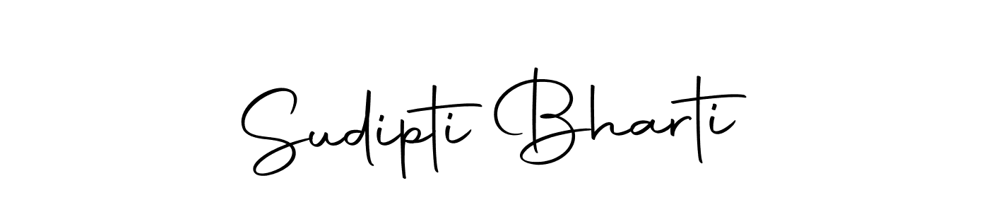 Design your own signature with our free online signature maker. With this signature software, you can create a handwritten (Autography-DOLnW) signature for name Sudipti Bharti. Sudipti Bharti signature style 10 images and pictures png