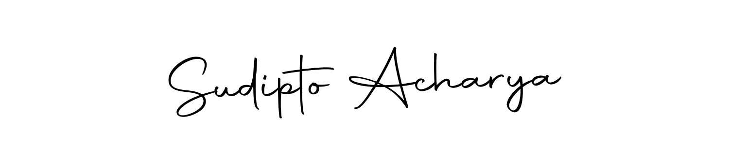 Use a signature maker to create a handwritten signature online. With this signature software, you can design (Autography-DOLnW) your own signature for name Sudipto Acharya. Sudipto Acharya signature style 10 images and pictures png