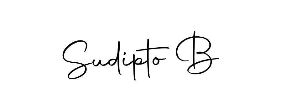 How to make Sudipto B signature? Autography-DOLnW is a professional autograph style. Create handwritten signature for Sudipto B name. Sudipto B signature style 10 images and pictures png