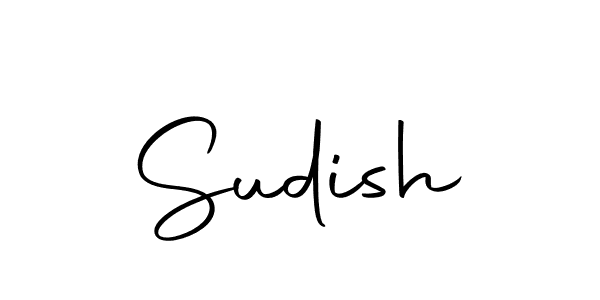 How to make Sudish name signature. Use Autography-DOLnW style for creating short signs online. This is the latest handwritten sign. Sudish signature style 10 images and pictures png