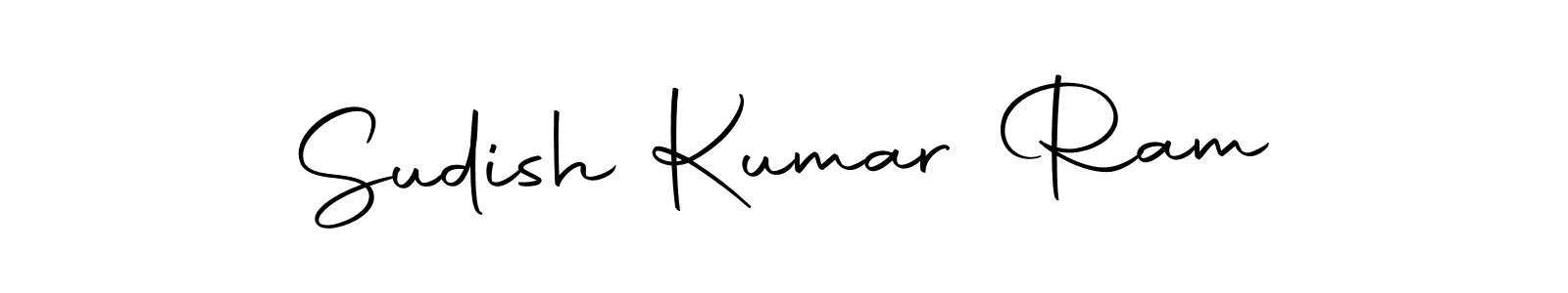 Also we have Sudish Kumar Ram name is the best signature style. Create professional handwritten signature collection using Autography-DOLnW autograph style. Sudish Kumar Ram signature style 10 images and pictures png