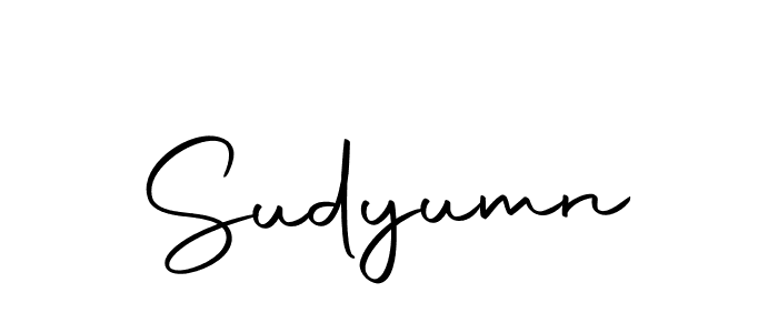 How to make Sudyumn signature? Autography-DOLnW is a professional autograph style. Create handwritten signature for Sudyumn name. Sudyumn signature style 10 images and pictures png