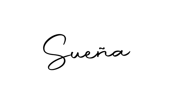 Design your own signature with our free online signature maker. With this signature software, you can create a handwritten (Autography-DOLnW) signature for name Sueña. Sueña signature style 10 images and pictures png