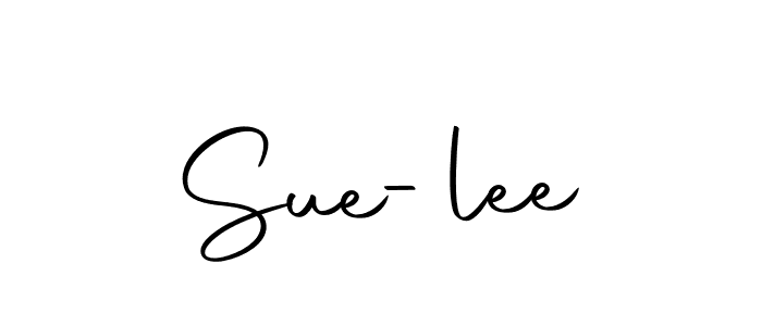 How to make Sue-lee signature? Autography-DOLnW is a professional autograph style. Create handwritten signature for Sue-lee name. Sue-lee signature style 10 images and pictures png