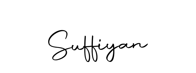 Make a beautiful signature design for name Suffiyan. With this signature (Autography-DOLnW) style, you can create a handwritten signature for free. Suffiyan signature style 10 images and pictures png