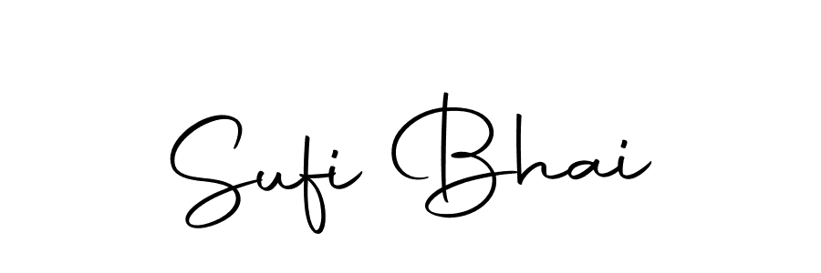 Create a beautiful signature design for name Sufi Bhai. With this signature (Autography-DOLnW) fonts, you can make a handwritten signature for free. Sufi Bhai signature style 10 images and pictures png