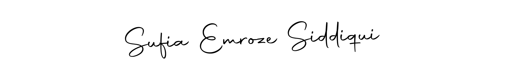 It looks lik you need a new signature style for name Sufia Emroze Siddiqui. Design unique handwritten (Autography-DOLnW) signature with our free signature maker in just a few clicks. Sufia Emroze Siddiqui signature style 10 images and pictures png