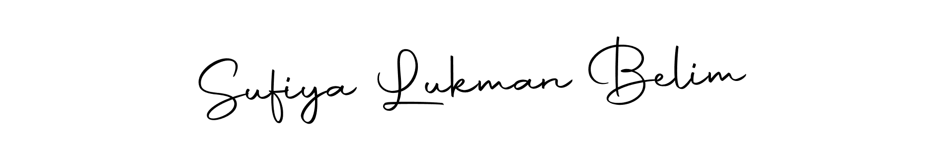 Also You can easily find your signature by using the search form. We will create Sufiya Lukman Belim name handwritten signature images for you free of cost using Autography-DOLnW sign style. Sufiya Lukman Belim signature style 10 images and pictures png