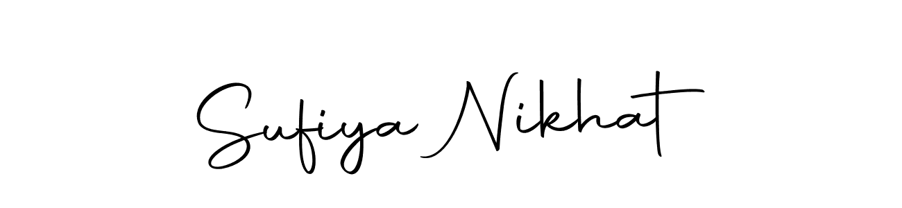 if you are searching for the best signature style for your name Sufiya Nikhat. so please give up your signature search. here we have designed multiple signature styles  using Autography-DOLnW. Sufiya Nikhat signature style 10 images and pictures png