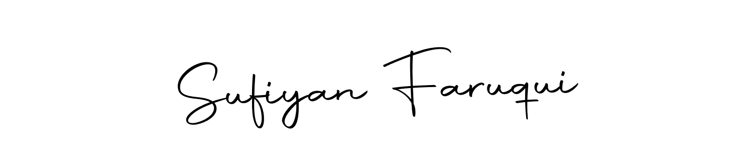 Design your own signature with our free online signature maker. With this signature software, you can create a handwritten (Autography-DOLnW) signature for name Sufiyan Faruqui. Sufiyan Faruqui signature style 10 images and pictures png