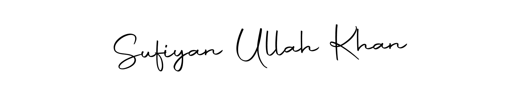 Use a signature maker to create a handwritten signature online. With this signature software, you can design (Autography-DOLnW) your own signature for name Sufiyan Ullah Khan. Sufiyan Ullah Khan signature style 10 images and pictures png