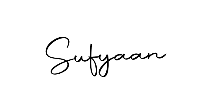 Make a beautiful signature design for name Sufyaan. With this signature (Autography-DOLnW) style, you can create a handwritten signature for free. Sufyaan signature style 10 images and pictures png