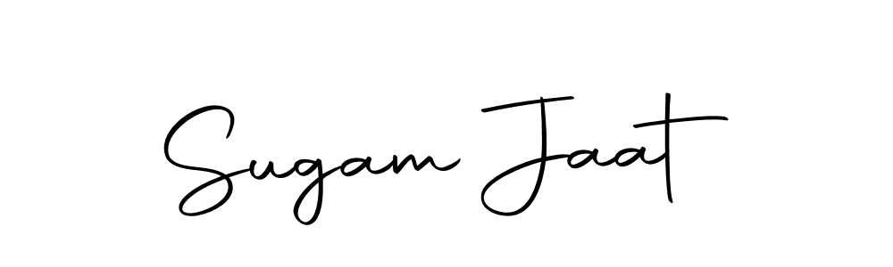 How to make Sugam Jaat signature? Autography-DOLnW is a professional autograph style. Create handwritten signature for Sugam Jaat name. Sugam Jaat signature style 10 images and pictures png
